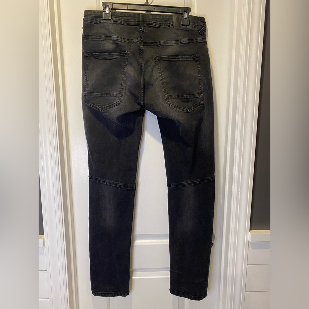 FSBN Button Fly Seamed Jeans size 34/32 - Picture 2 of 4